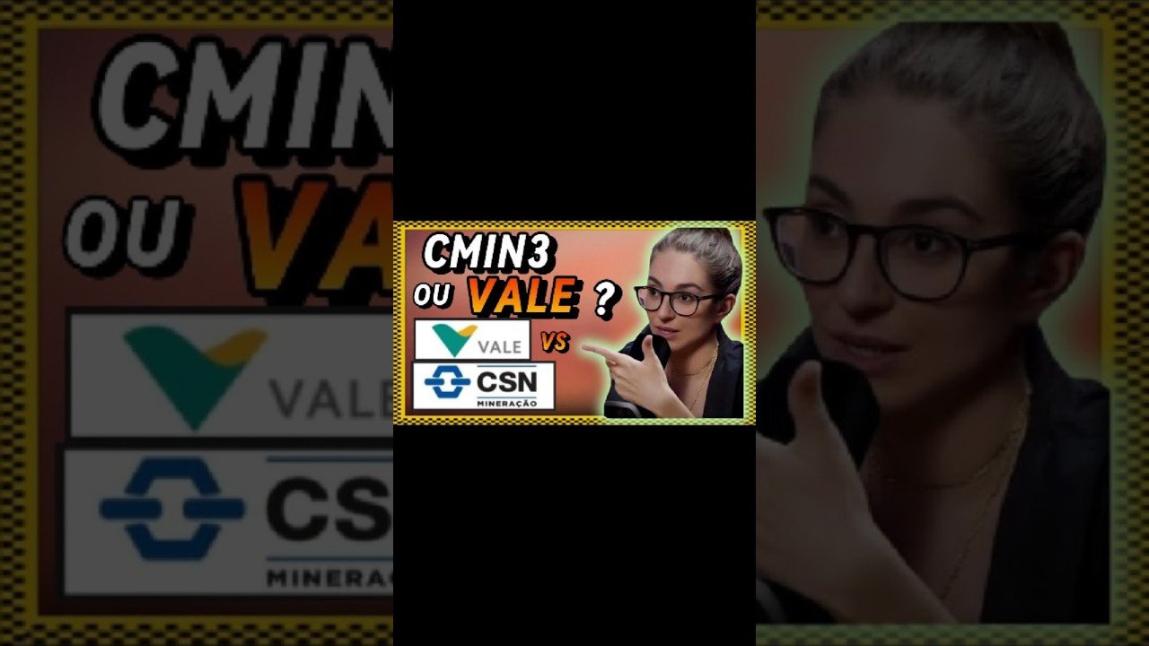 VALE3 ou CMIN3? A Batalha das Mineradoras: Onde Investir em 2025? #cmin3 #vale3