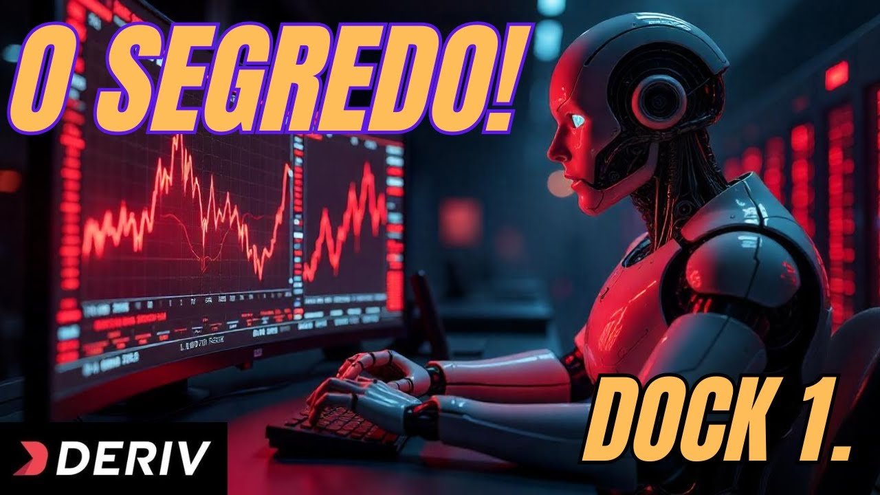 ⚡ Robô Dock1.  A Estratégia que Explodiu na Deriv, e Está Virando Febre entre os Traders!