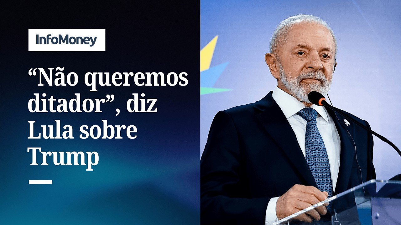 “Muito equivocado e irresponsável”: Lula critica ameaça de Trump a BRICS | InfoMoney News