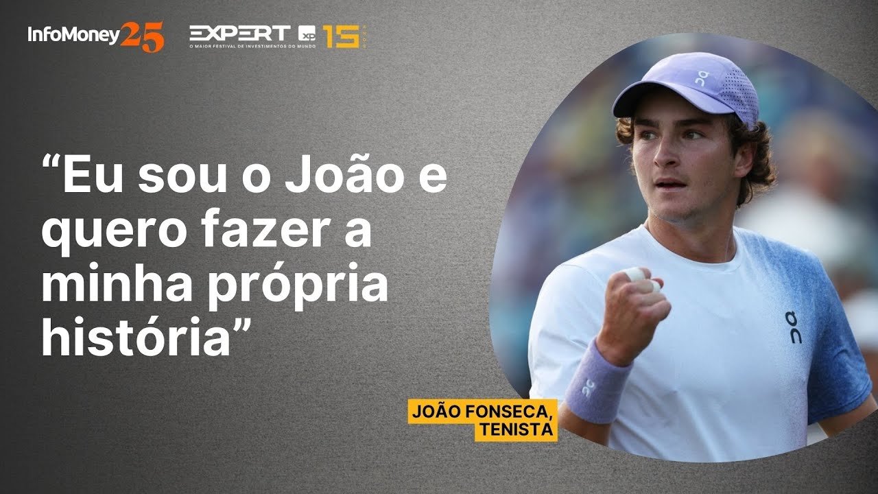 As pessoas acreditam em mim, diz o tenista João Fonseca em entrevista ao InfoMoney | Expert XP