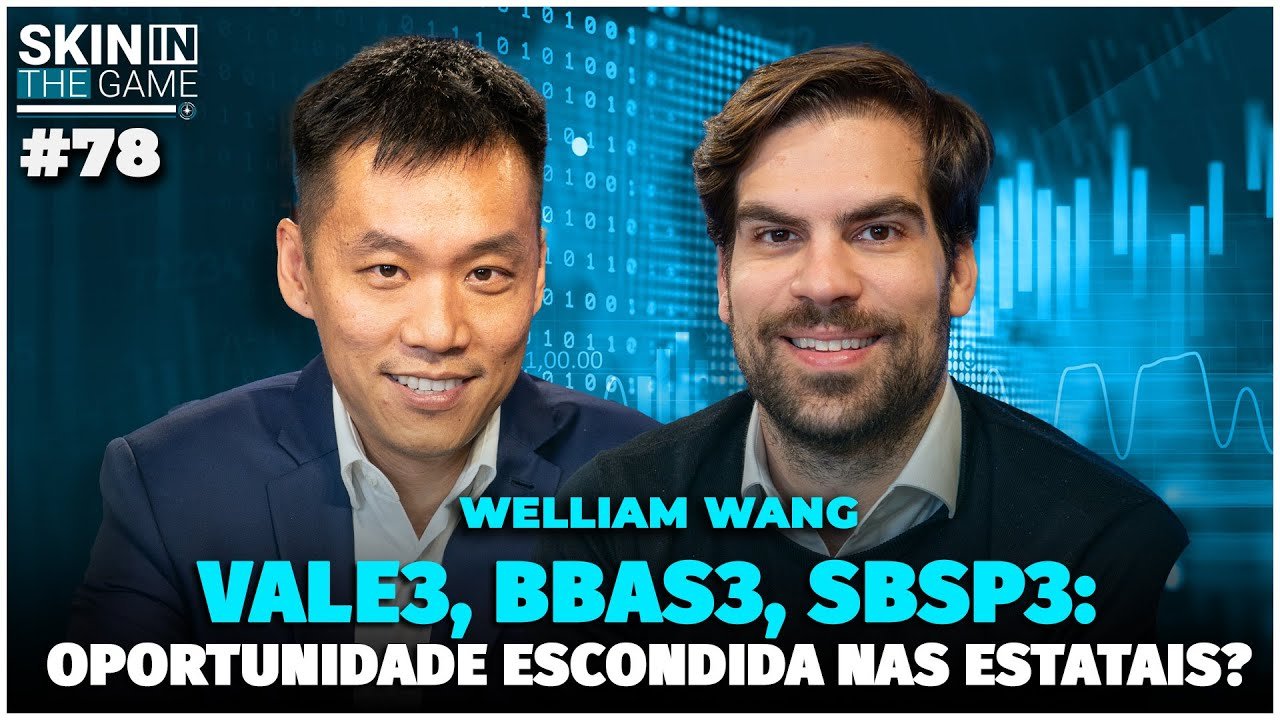 Bolsa 2025: Ativos baratos, tarifaço de Trump e onde investir | Skin The Game #78 Welliam Wang