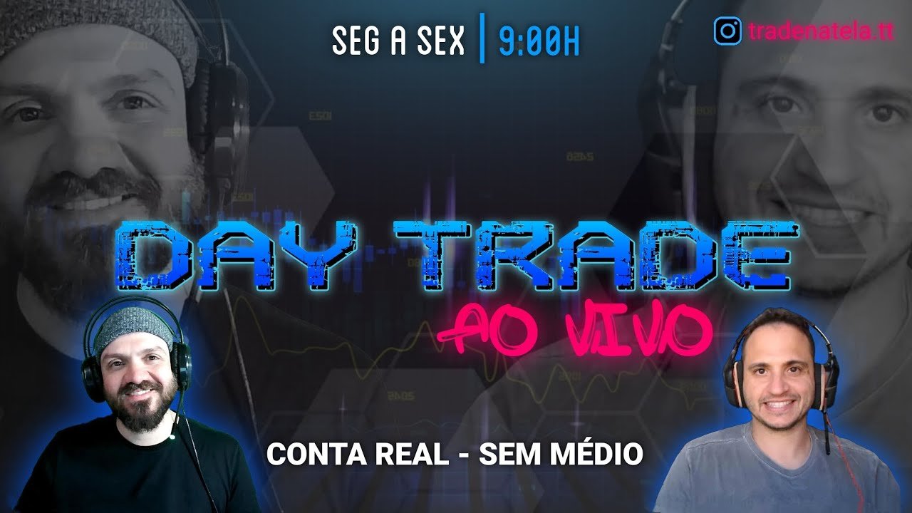 Day Trade ao vivo em Mini Índice e Mini Dólar #189