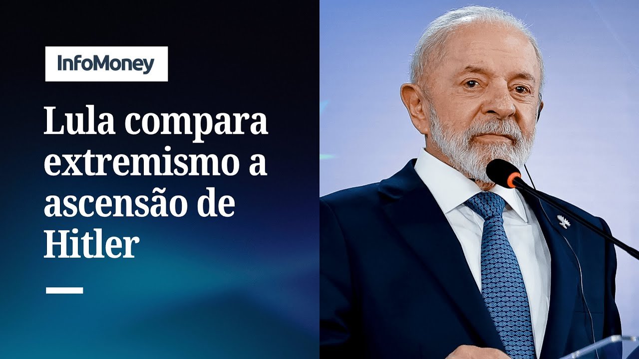 Democracia corre risco como no período nazista, diz Lula | InfoMoney News