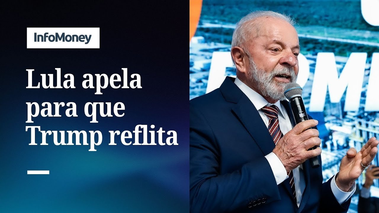 Durante evento no Rio, Lula pede que Trump reflita e negocie tarifas | InfoMoney News