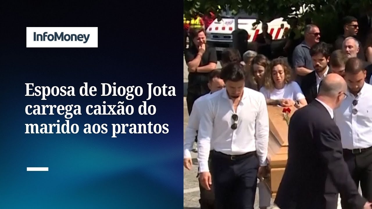 Funeral do jogador Diogo Jota comove o mundo