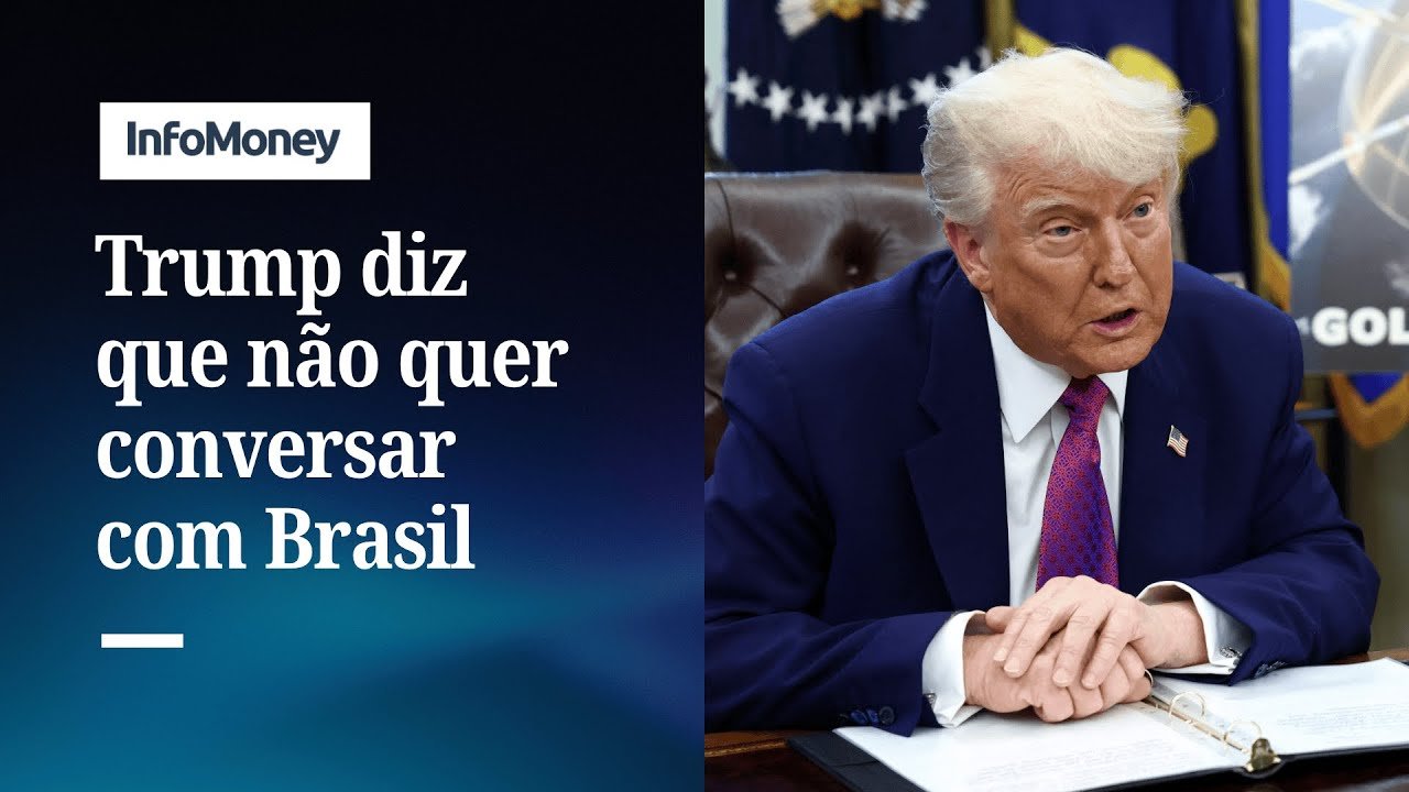 Gleisi diz que Trump não quer conversar e não adianta Lula insistir | InfoMoney News