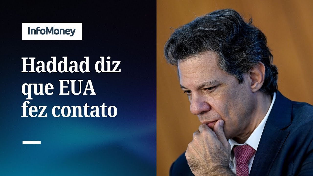 Haddad diz que EUA fez contato para nova conversa sobre tarifas | InfoMoney News