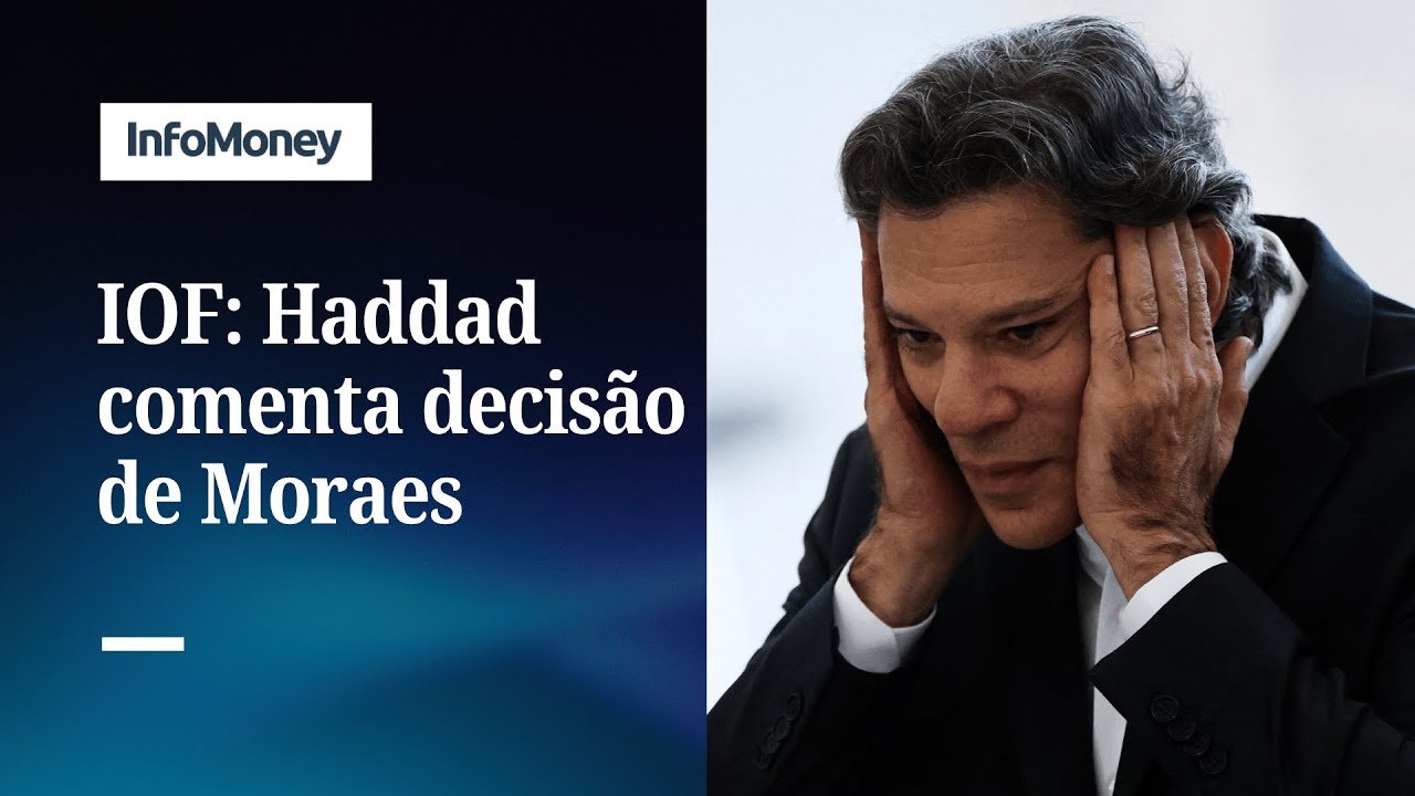 IOF: “Ótimo para o Brasil”, diz Haddad após decisão de Moraes | InfoMoney News