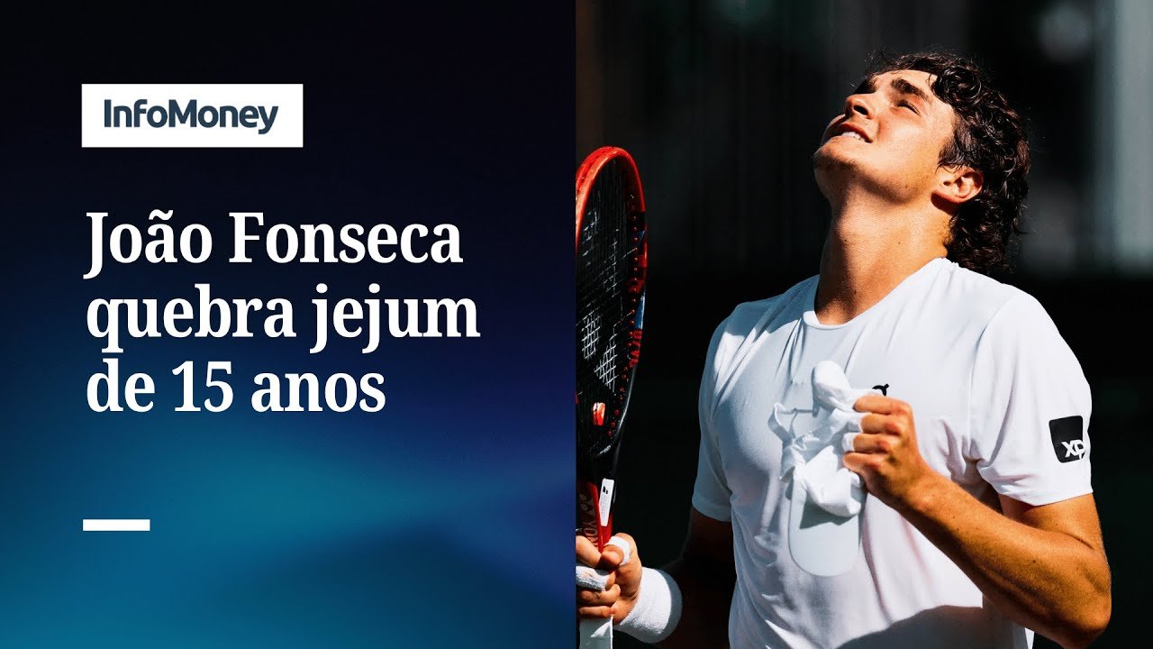 João Fonseca avança e quebra jejum de 15 anos do Brasil em Wimbledon | InfoMoney News