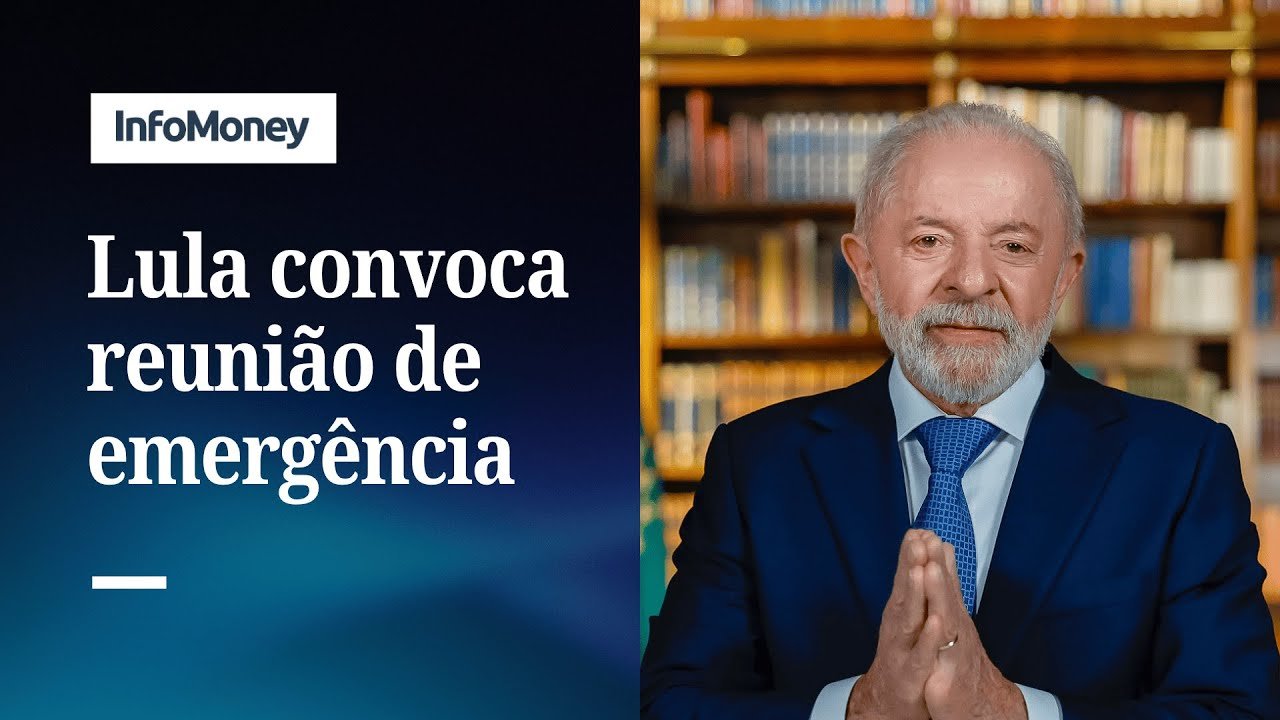 Lula convoca reunião de emergência após Trump oficializar tarifaço | InfoMoney News