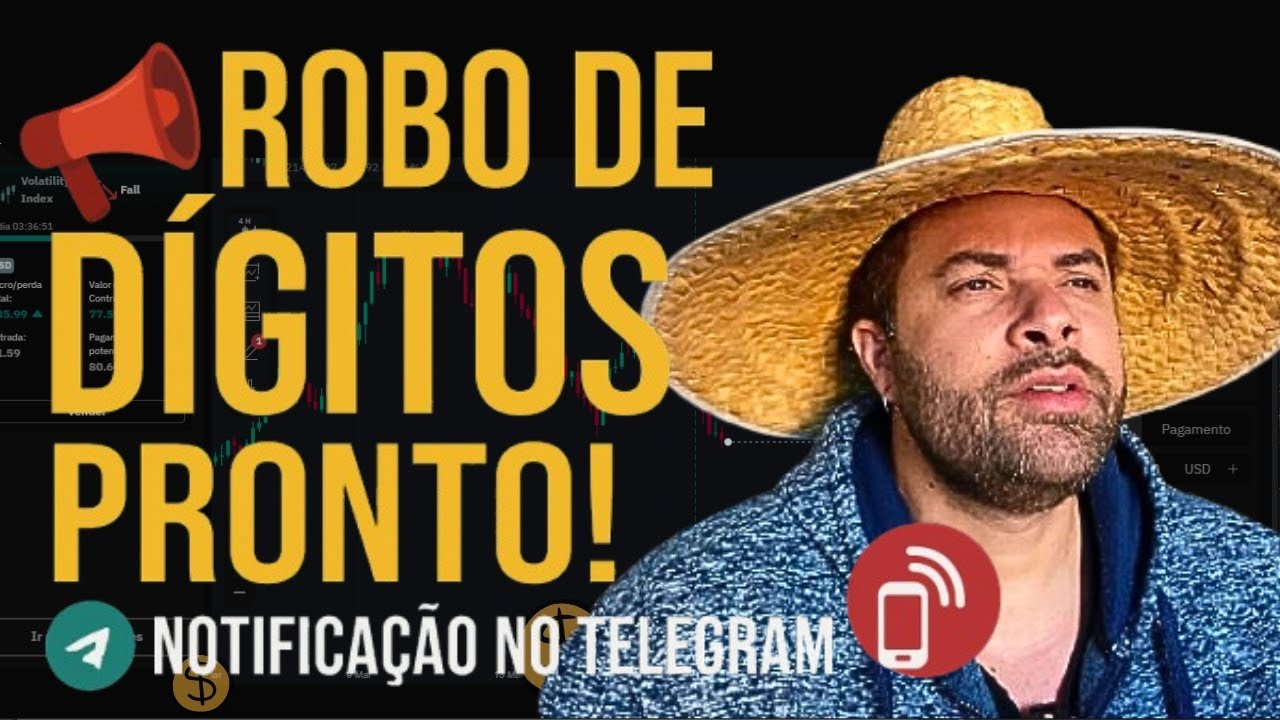 MEU ROBÔ DE DÍGITOS VIA TELEGRAM ESTA PRONTO