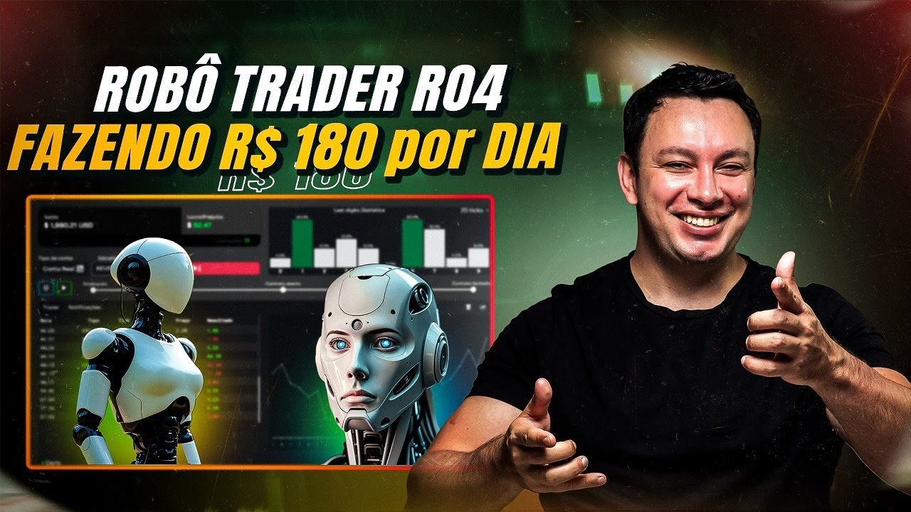 (NOVO) Robo Trader RO4 DERIV: 180 REAIS TODO DIA!