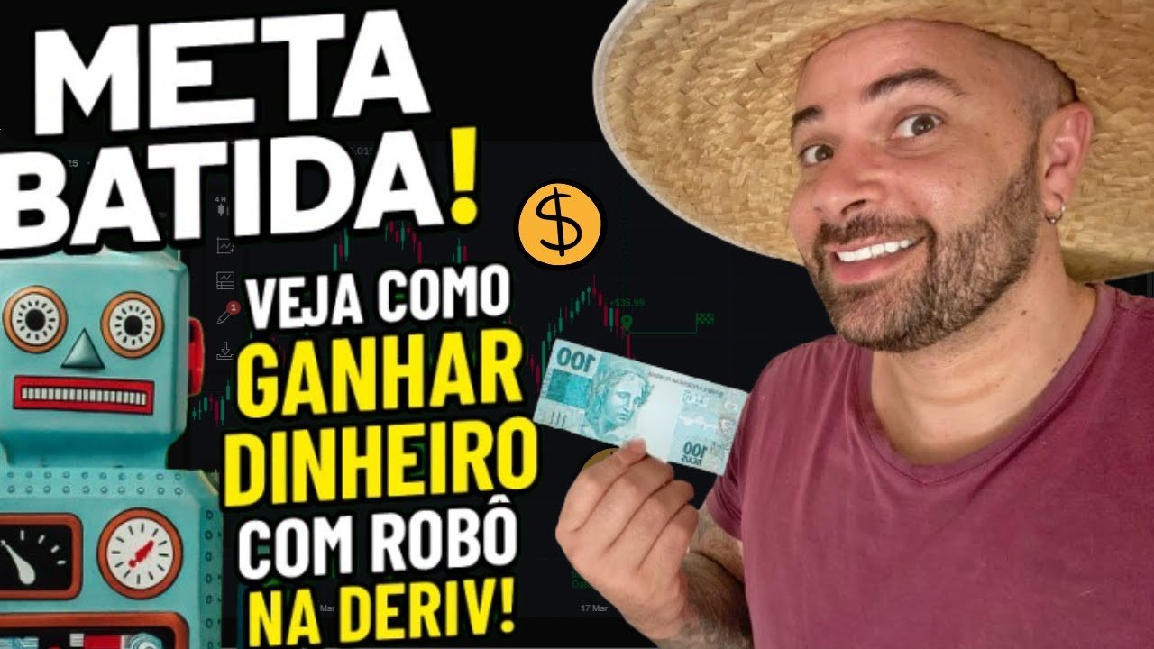 O SEGREDO PARA GANHAR DINHEIRO COM ROBÔ NA DERIV
