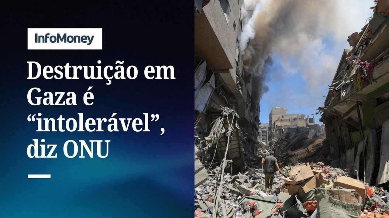 ONU diz que destruição de Gaza precisa parar | InfoMoney News
