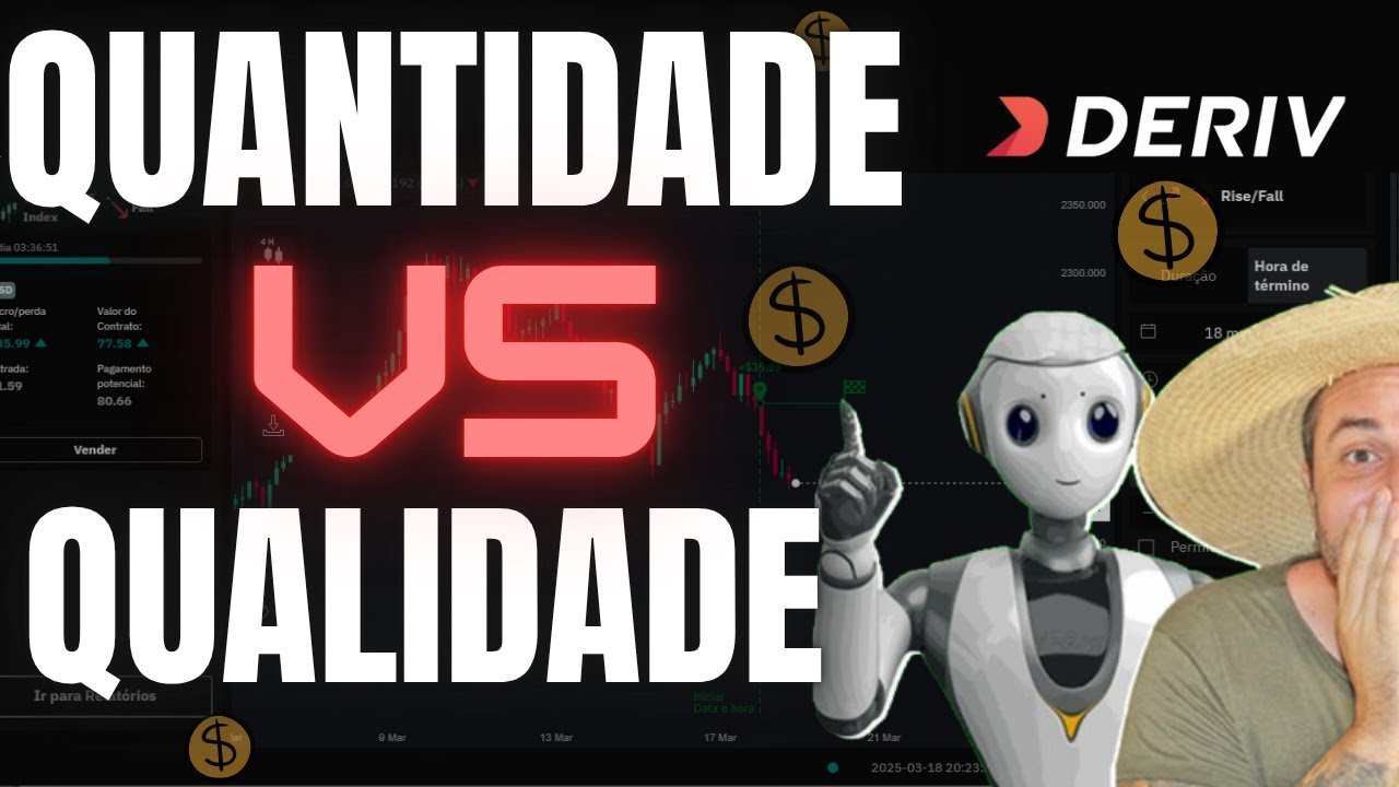 OPERAÇÕES DA SEMANA COM MEU ROBÔ NA DERIV