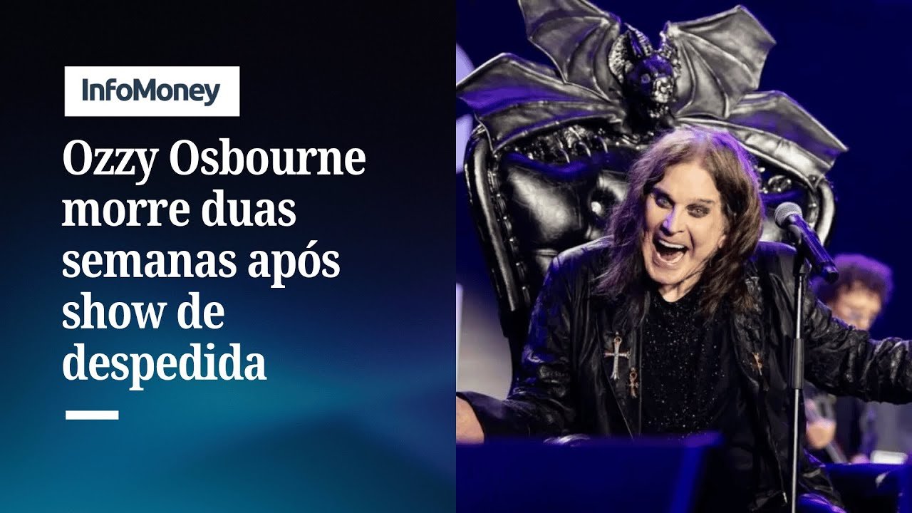 Ozzy Osbourne, o “Príncipe das Trevas”, morre aos 76 anos | InfoMoney News
