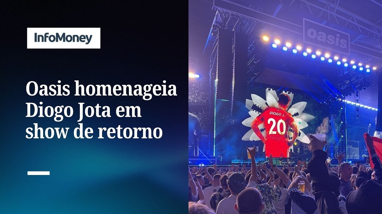 Retorno do Oasis depois de 16 anos tem homenagem a Diogo Jota