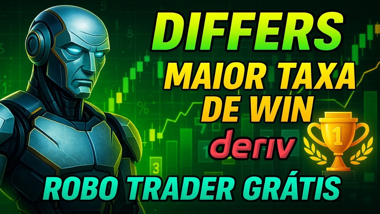 ROBO DERIV DIFFERS COM GRANDE TAXA DE WIN NA DERIV 🔥 TRADER BOTS CLUB