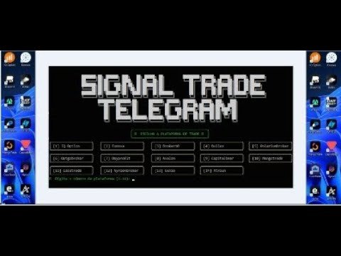 ROBO SIGNAL TRADE E CATALOGADOR DE SINAIS EXCLUSIVO PARA 14 CORRETORAS