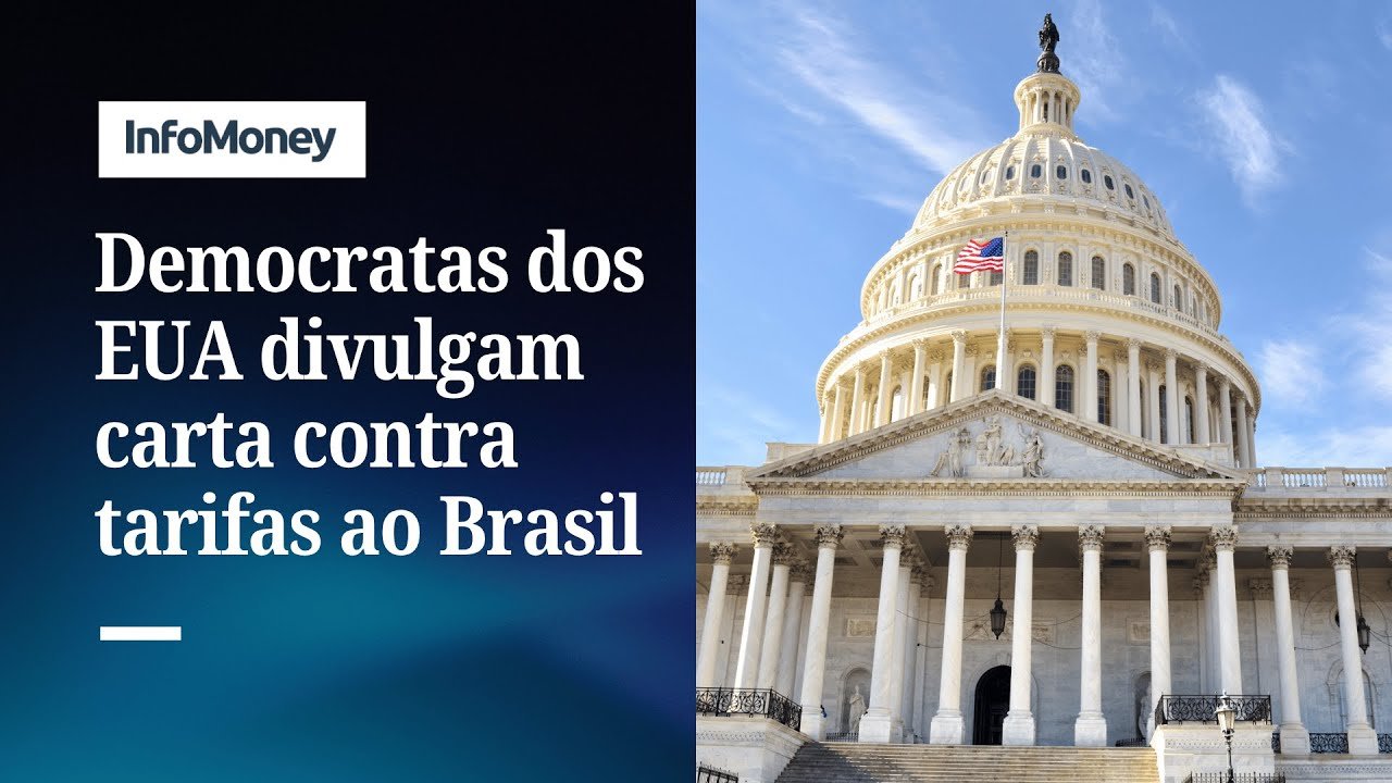 Senadores democratas dos EUA acusam Trump de abuso de poder em tarifas ao Brasil | InfoMoney News