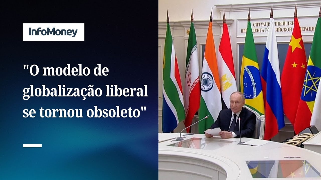 VEJA: Putin discursa para a 17ª Cúpula dos Brics