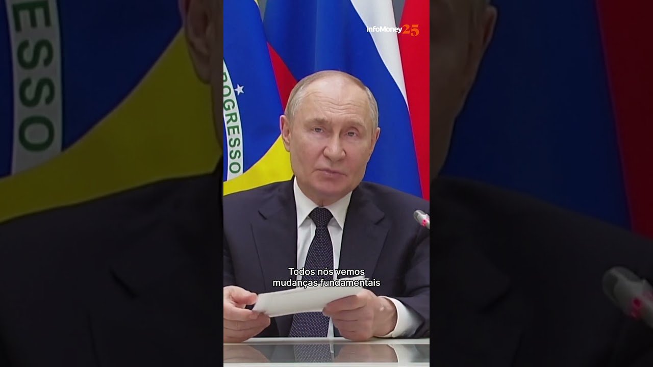 VEJA: Putin discursa para a 17ª Cúpula dos Brics