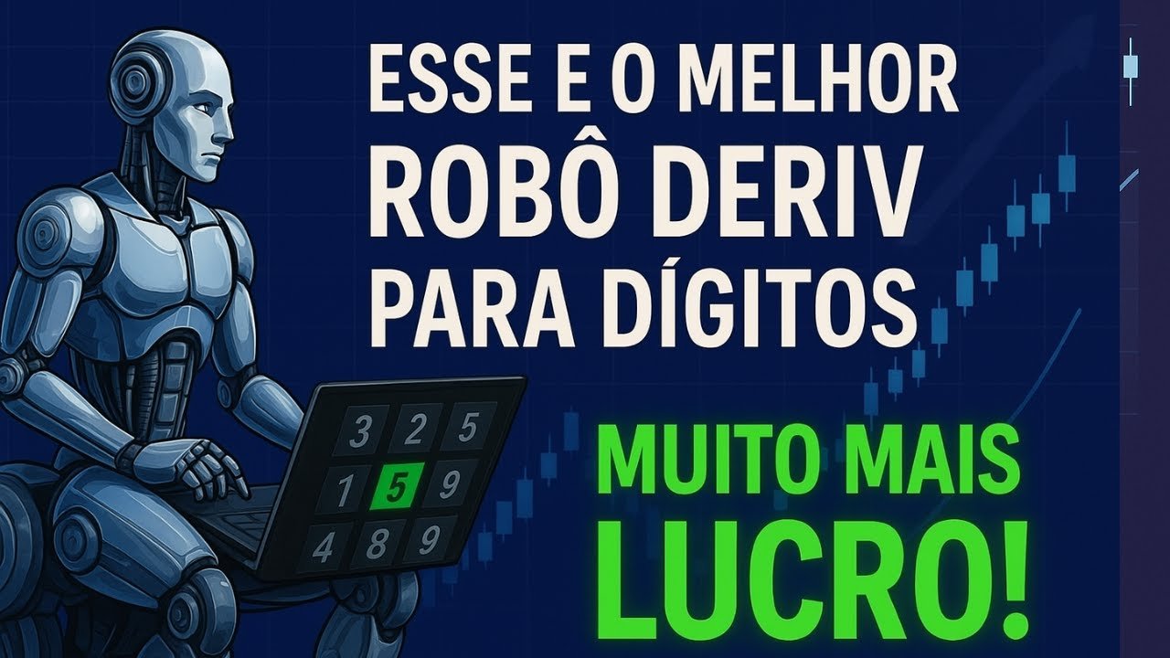 🚀 ESSE É O MELHOR ROBÔ DERIV DÍGITOS OVER UNDER{ LUCRE MAIS} Altamente Assertivo.