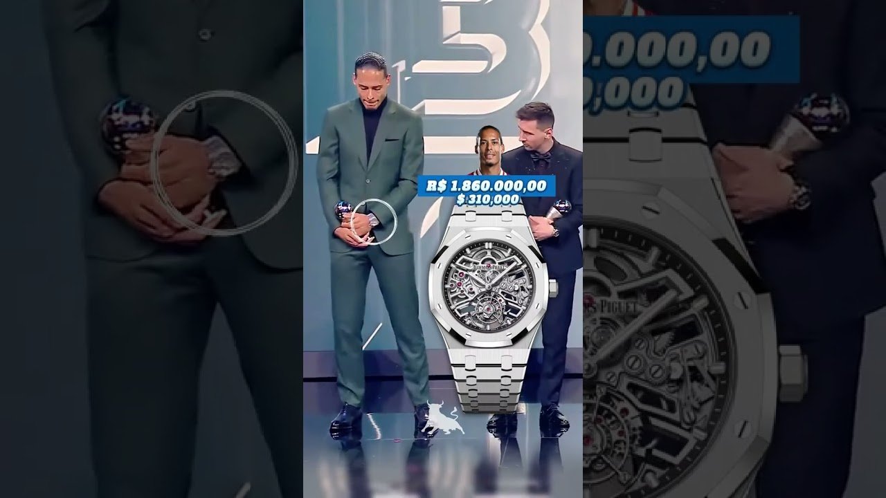 🏆💰 Os Relógios MILIONÁRIOS dos Craques do Futebol! 😱🔥 #relogio #shortsbrasil #RelogioDeLuxo
