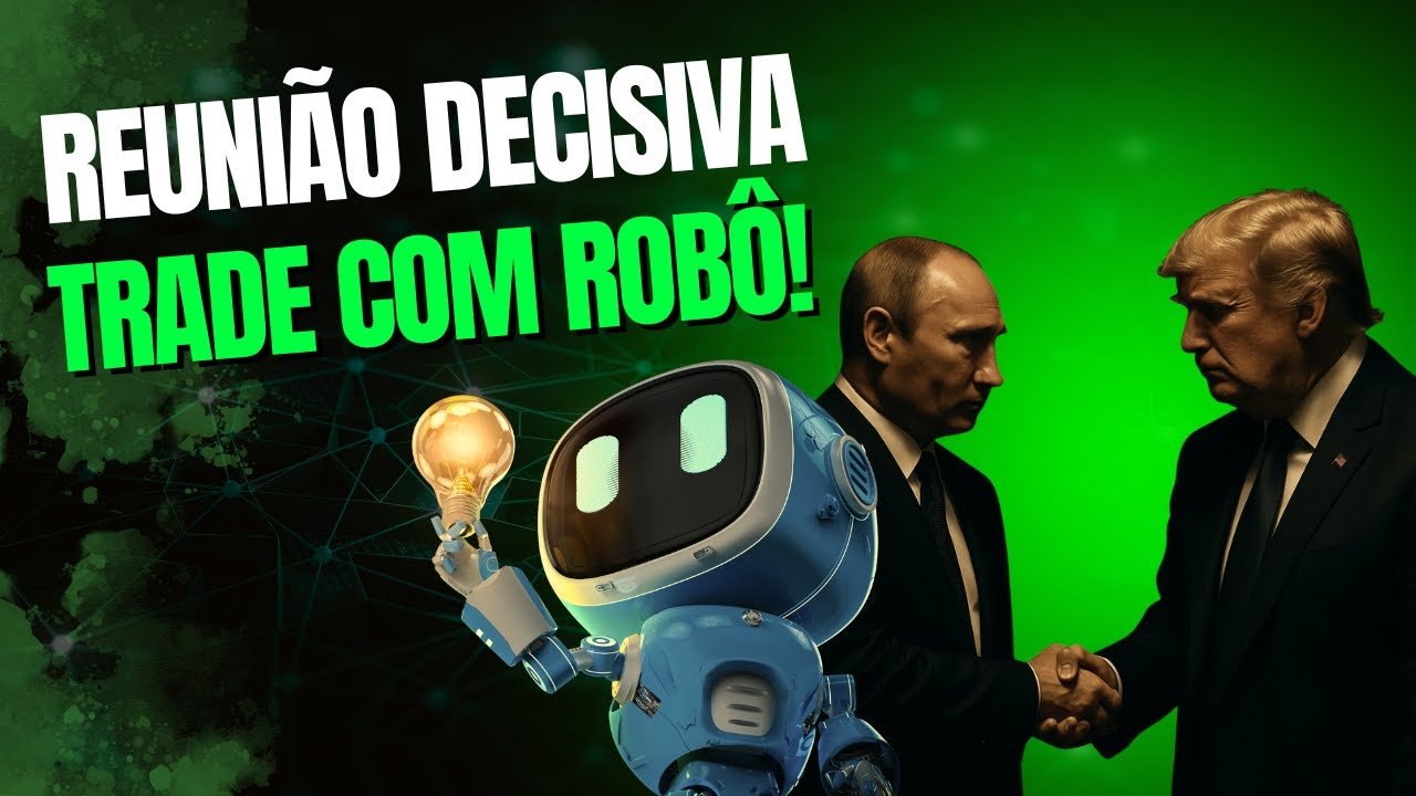 🤯 PUTIN + TRUMP: TRADE COM ROBÔ NA REUNIÃO MAIS IMPORTANTE DO ANO
