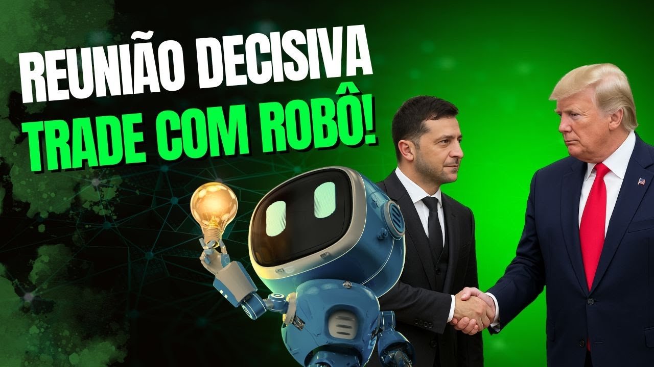 🤯 ZELENSKY + TRUMP: TRADE COM ROBÔ NA REUNIÃO MAIS IMPORTANTE DO ANO