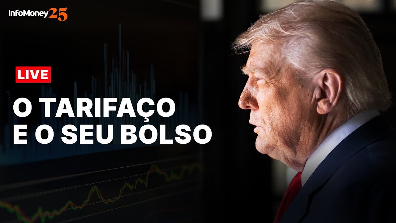 AO VIVO | Tarifas de Trump entram em vigor: Os reais impactos nos seus investimentos e finanças