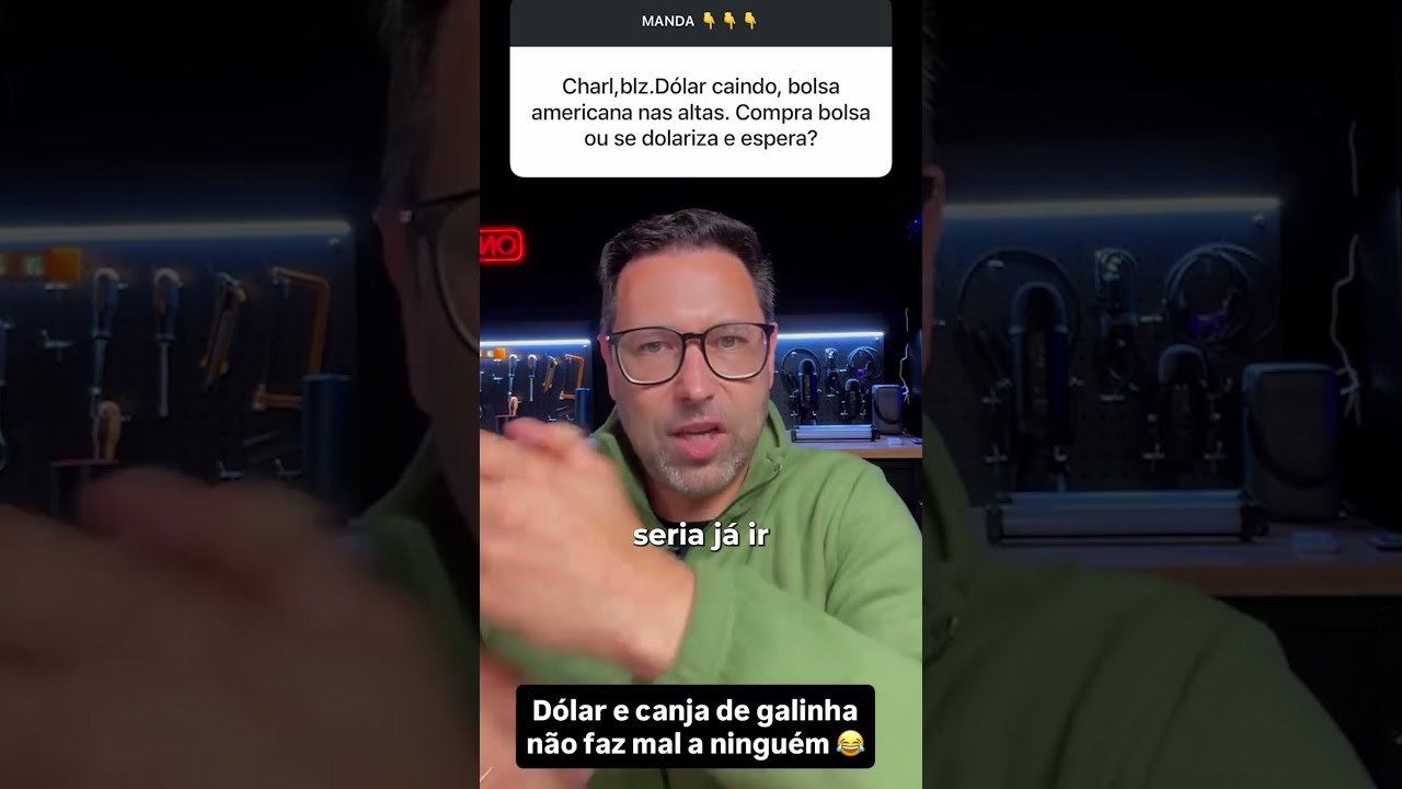 BOLSA DOS EUA DISPARANDO E DÓLAR DESPENCANDO | QUAL É O MELHOR INVESTIMENTO PARA FAZER AGORA?