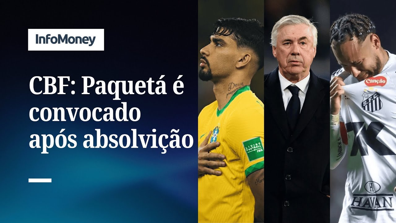 Com Paquetá e sem Neymar, Vini Jr. e Endrick: veja as escolhas de Ancelotti | InfoMoney News