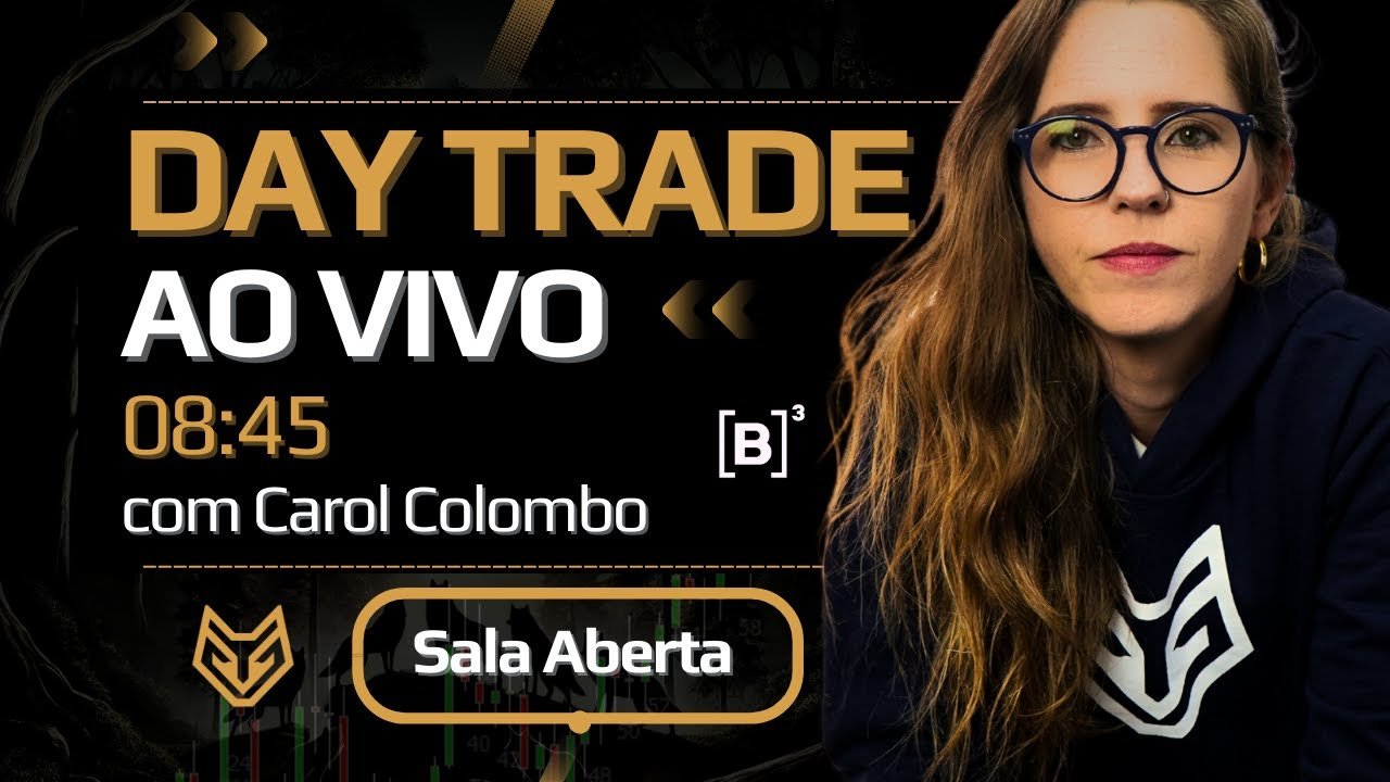 DAY TRADE AO VIVO – 26/08/25 – Mini Índice (WINV25) / Mini Dólar (WDOU25)