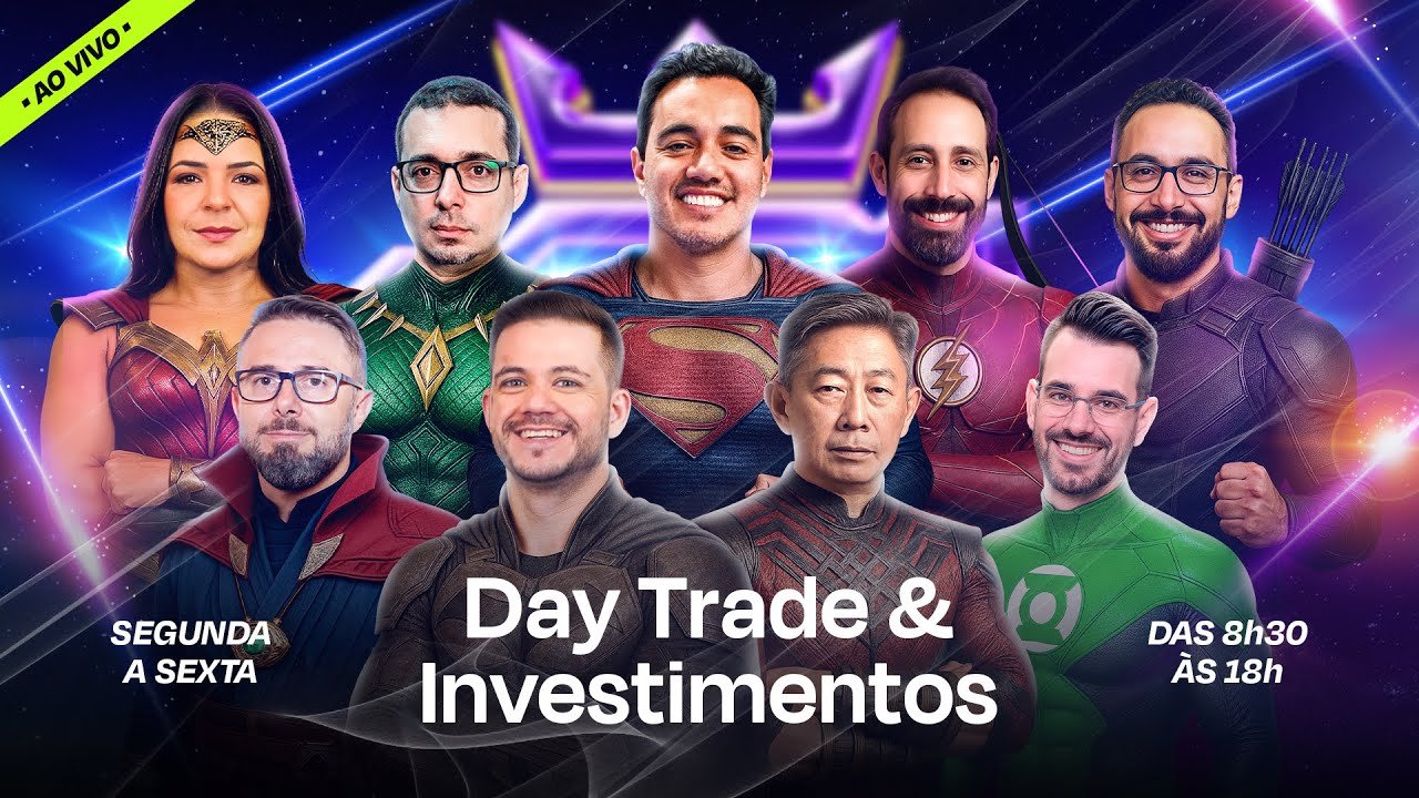 DAY TRADE AO VIVO MINI ÍNDICE E MINI DÓLAR – TAPE READING E ANÁLISE TÉCNICA (28/08/2025)