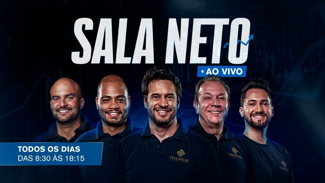 DAY TRADE AO VIVO – SALA NETO – 27/08/2025 – DOLU25 (DOL) – WDOU25 – INDV25 (IND)- WINV25