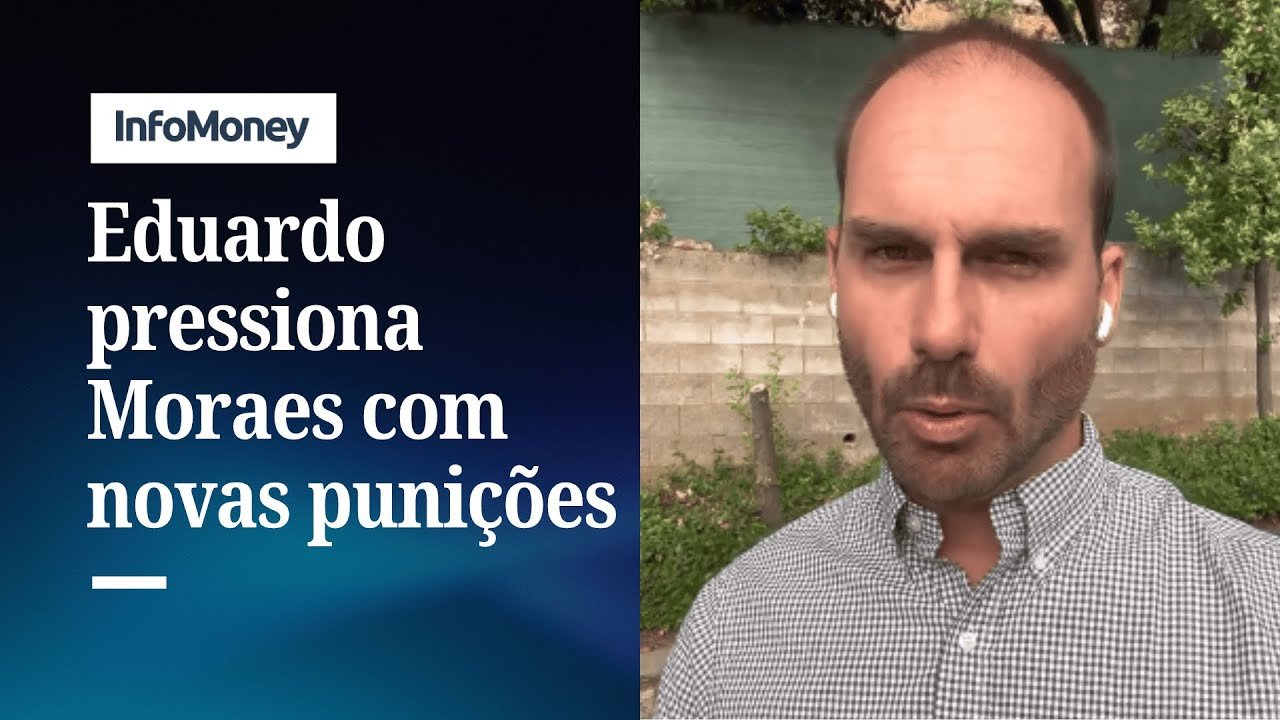 Eduardo Bolsonaro quer viajar a Europa para articular novas sanções contra Moraes | InfoMoney News