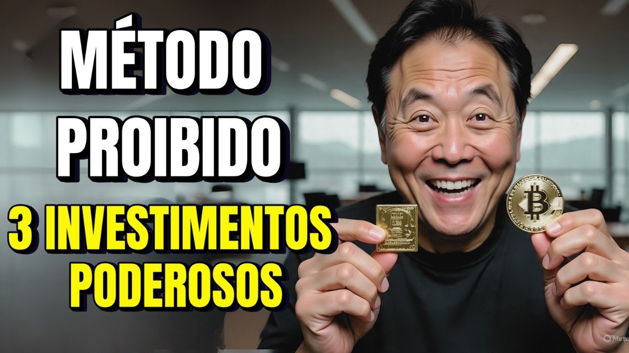 NÃO GUARDE DINHEIRO em ESPÉCIE! Robert Kiyosaki Diz ONDE Investir em 2025 Para Ser MILIONÁRIO