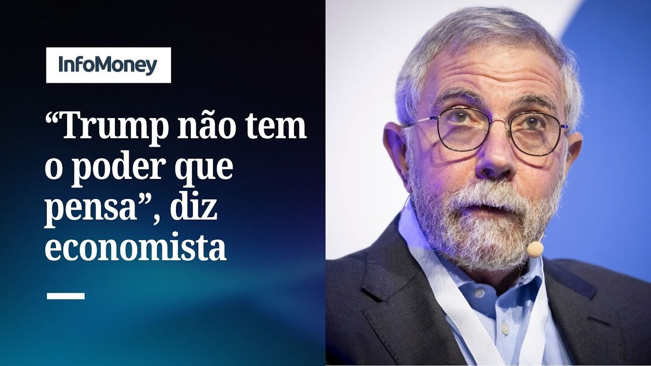 Nobel, Paul Krugman, afirma que tarifaço imposto ao Brasil é ilegal | InfoMoney News
