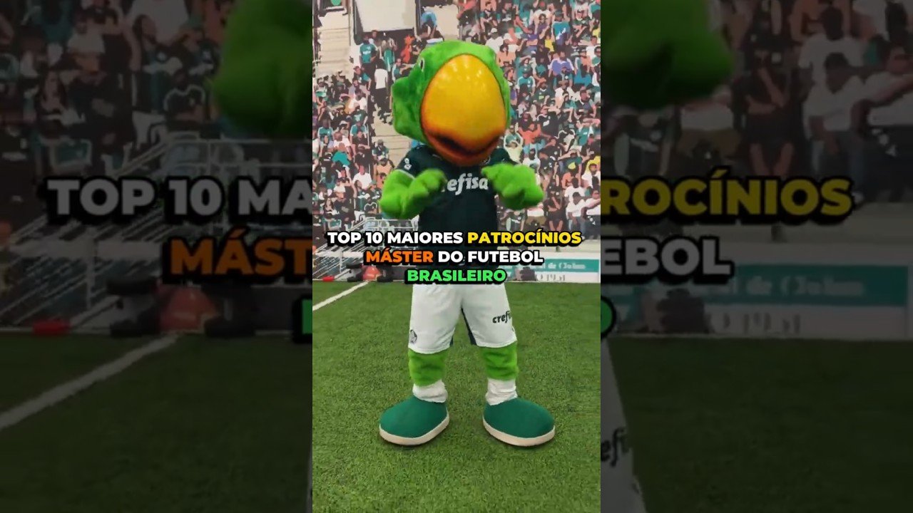 Patrocínios milionários: descubra quais são os maiores do futebol brasileiro