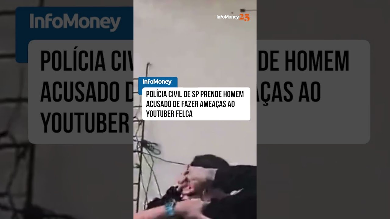 Polícia prende homem acusado de fazer ameaças ao youtuber Felca