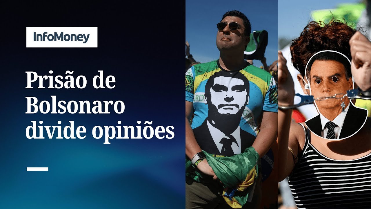 Prisão domiciliar de Jair Bolsonaro divide opiniões nas redes sociais | InfoMoney News
