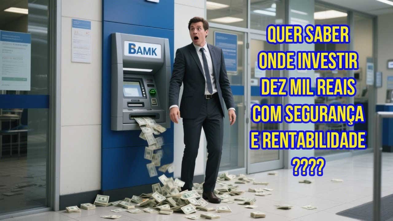 QUER SABER ONDE INVESTIR DEZ MIL REAIS COM SEGURAÇA E RENTABILIDADE????