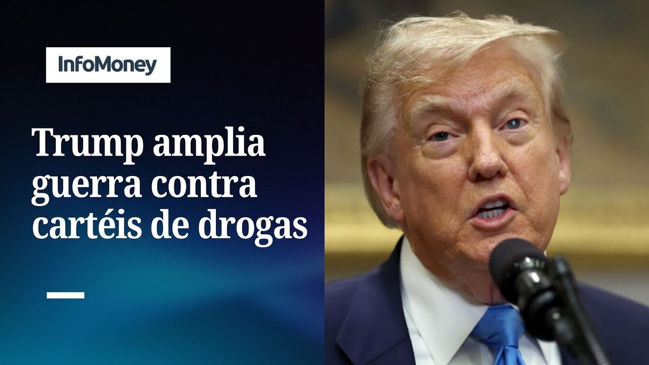 Trump ordena uso das Forças Armadas contra cartéis de drogas na América Latina | InfoMoney News
