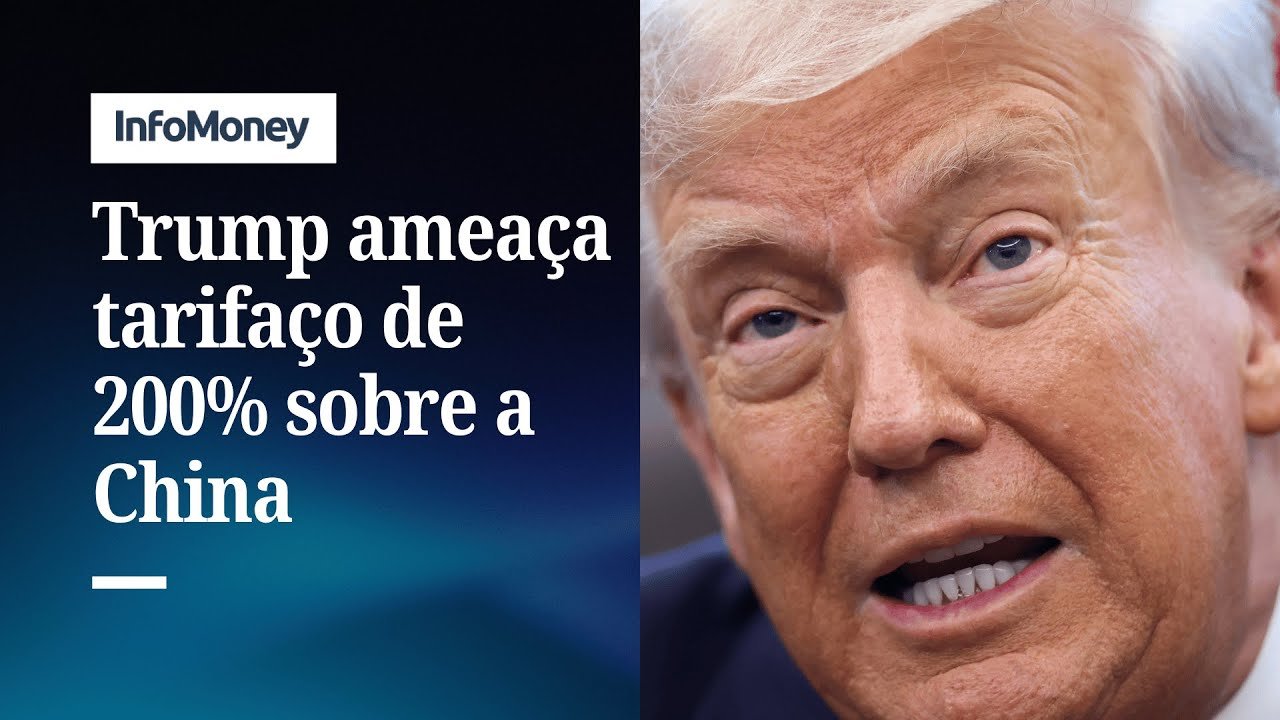 Veja: Trump ameaça China com tarifas de 200% se país não fornecer ímãs aos EUA | InfoMoney News