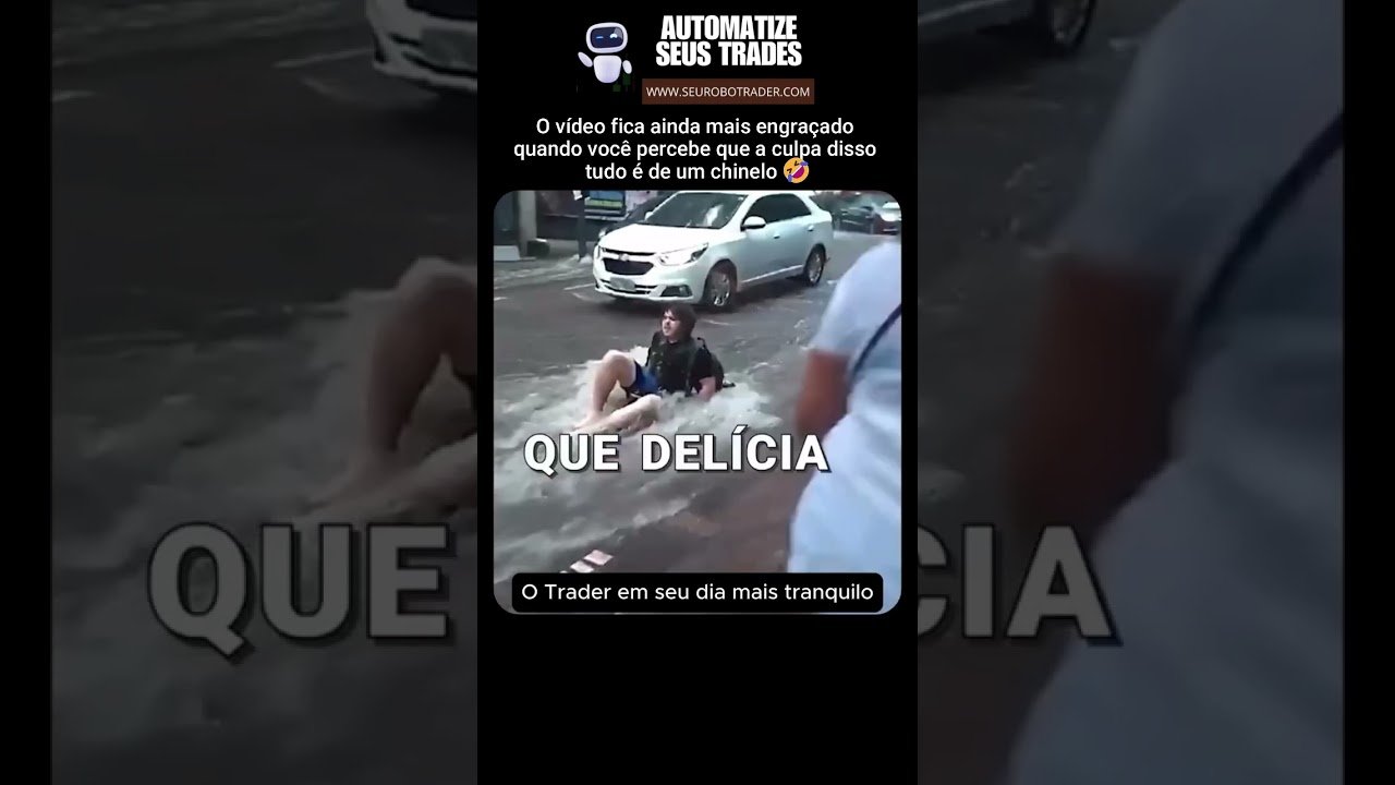 🤣 O dia mais tranquilo do Trader