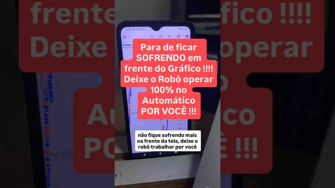 🔥 Robô Trader – Não sofra mais no gráfico #robodeforex #tradeiniciante