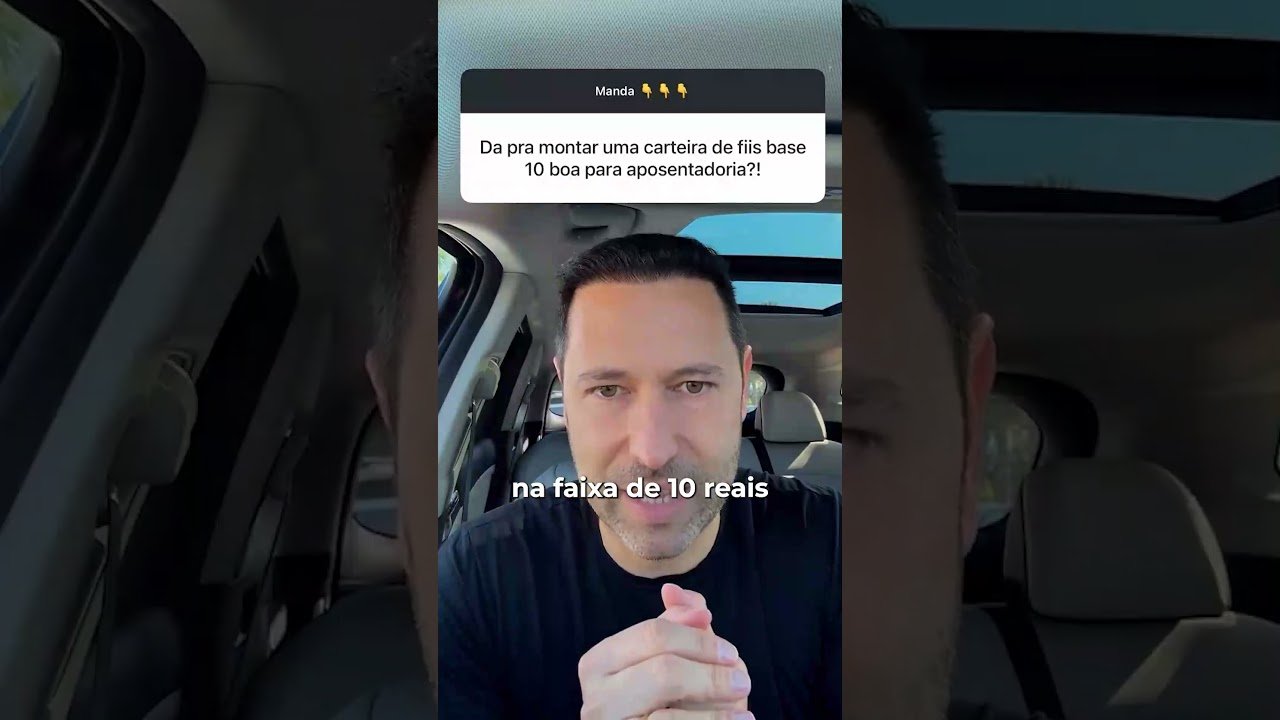 CARTEIRA DE FIIs BASE 10 PARA APOSENTADORIA? | É POSSÍVEL INVESTIR ASSIM E COM FOCO EM DIVIDENDOS?