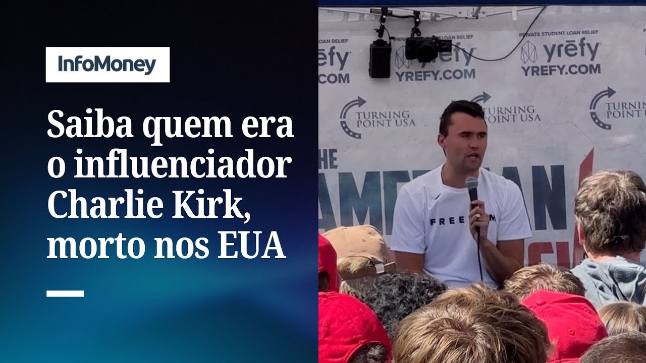Charlie Kirk: Saiba quem era o influenciador aliado de Trump, morto nos EUA | InfoMoney News