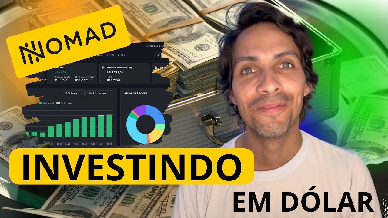 Como investir R$ 1.000 em dólar na prática (Usando a Nomad)